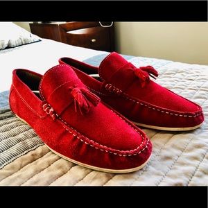 Men’s Red Aldo Loafers